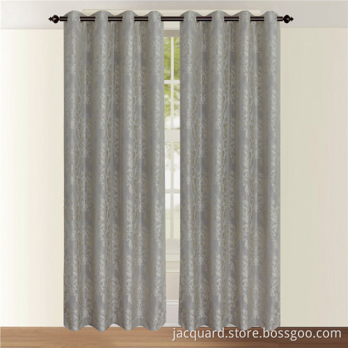 Classic Fashion Damask Design Jacquard Curtain